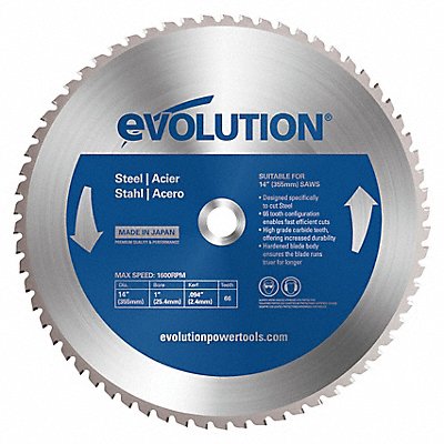 Mild Steel Cutting Blade 14 in 66 Teeth