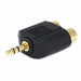 3.5mm S Plug to RCA Jack x2 Splitter