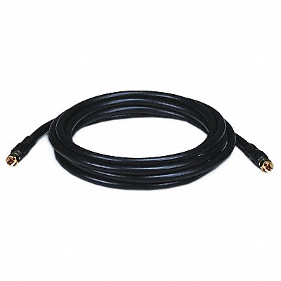 Coaxial Cable RG-6 10 ft Black