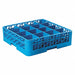 Glass Rack w/Extender 19.88 L Blue PK4