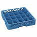 Tilted Glass Rack 19.88 L Blue PK6