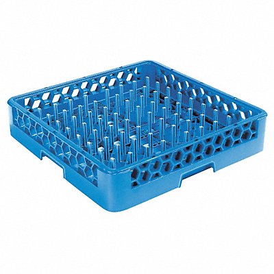 Closed End Peg Rack 19.88 L Blue PK6