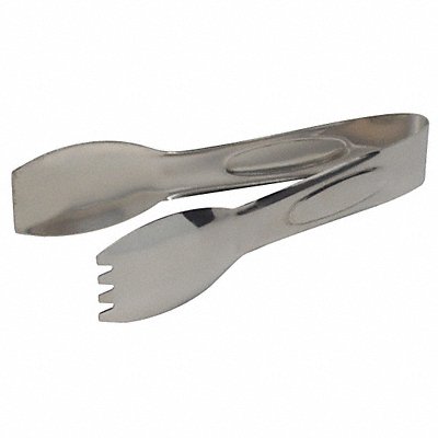 Salad Tongs 6 in L SS Silver PK12