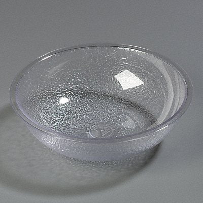 Pebbled Bowl 56 oz Clear PK12