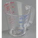 Measuring Cup Clear Plastic PK6