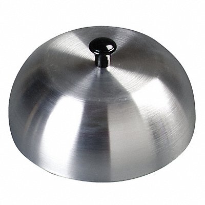 Burger Cover 6 in Dia Aluminum PK12