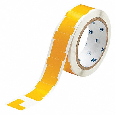 Floor Tape Yellow 1 3/32 inx1 in L PK750