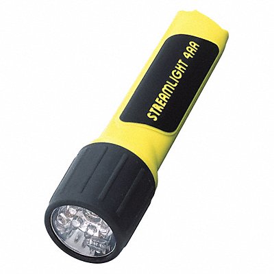 Handheld Flashlight Polymer Yellow 67lm