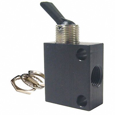 Toggle Valve NC 1/8 In NPT 2.1 In L