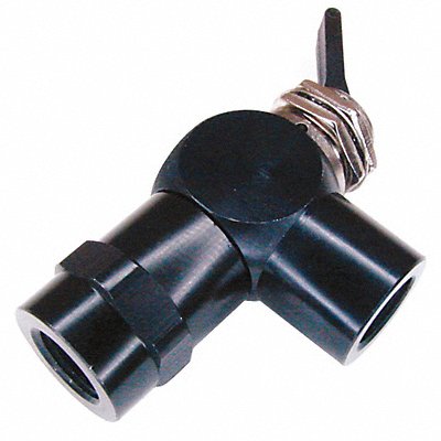 Toggle Valve NC 1/8 In FNPT Plastic