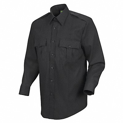 Sentry Plus Shirt Black Neck 17-1/2 in