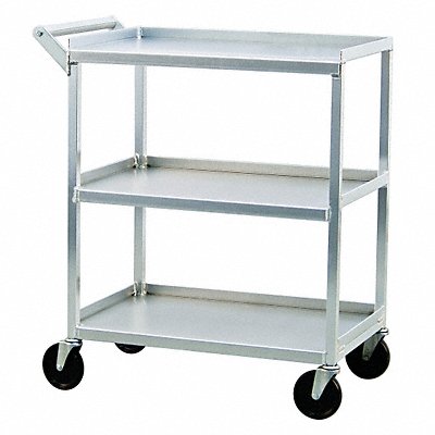 Bussing Cart 18 1/2 in L Aluminum