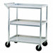 Bussing Cart 18 1/2 in L Aluminum
