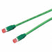 Patch Cord Cat 6A Bootless Green 3.3 ft.