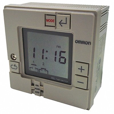 Electronic Timer 7 Days (2) SPST-NO