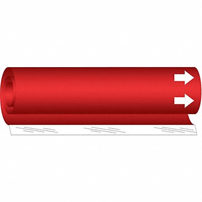 Pipe Marker 9 in H 8 in W
