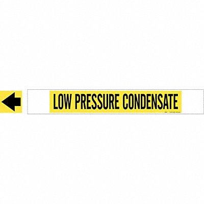 Pipe Markr Low Pressure Condensate 4in H