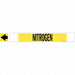 Pipe Marker Nitrogen 4 in H 24 in W