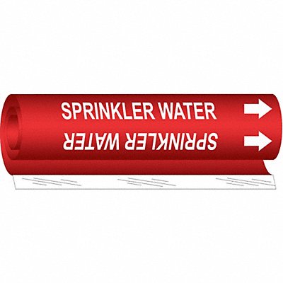 Pipe Markr Sprinkler Water 26in H 12in W