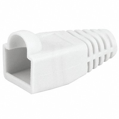 Relief Boot RJ45 White PK50