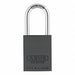 Keyed Padlock 29/32 in Rectangle Black