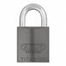 G3510 Keyed Padlock 29/32 in Rectangle Black