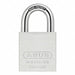 Keyed Padlock 15/16 in Rectangle Silver