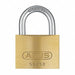 Keyed Padlock 63/64 in Rectangle Gold