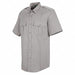 New Dimension Stretch Dress Shirt M Gray