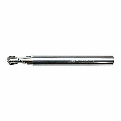 Ball End Mill Single End 0.30mm Carbide