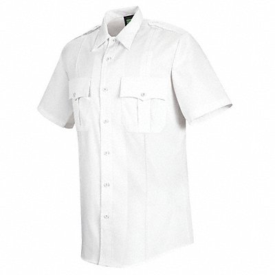 Deputy Deluxe Shirt SS White 18-1/2 in