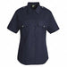 Deputy Deluxe Shirt Womens SS Navy XL