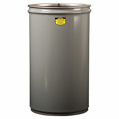 Open-Head Drum 15 gal Gray