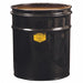 Open-Head Drum 4-1/2 gal Blk