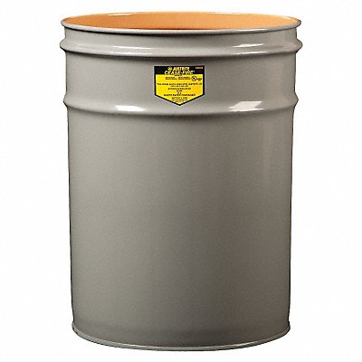 Open-Head Drum 6 gal Gray