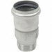 Adapter 316 SS 2 x 2 in Pipe Size Socket