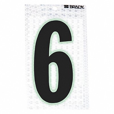 Ultra Reflective Numbers 6 PK10