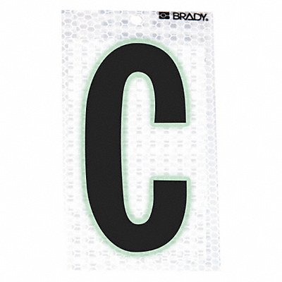 Ultra Reflective Letter C PK10