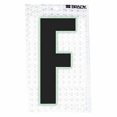 Ultra Reflective Letter F PK10