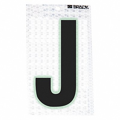 Ultra Reflective Letter J PK10