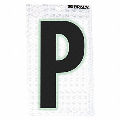 Ultra Reflective Letter P PK10