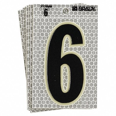 Ultra Reflective Numbers 6 PK10