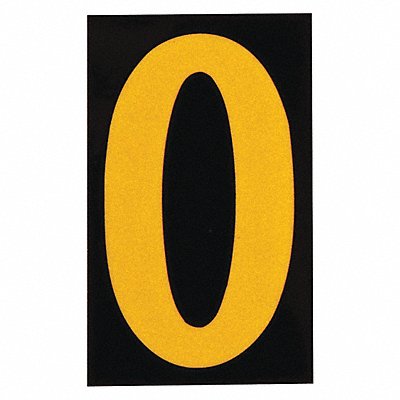 Reflective Numbers And Letters O PK25