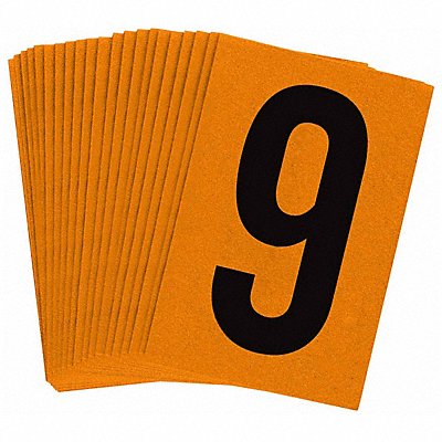 Reflective Numbers And Letters 9 PK25