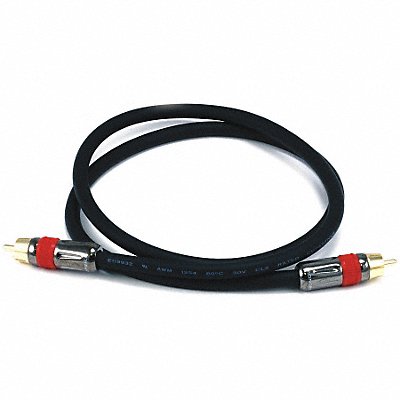 A/V Cable RCA Coaxial M/M CL2 rated 3ft