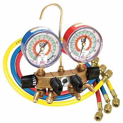 Manifold Gauge 4-Valve