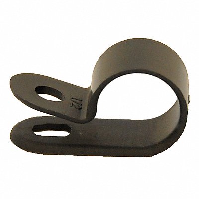 Cable Clamp 5/16 Dia Black PK100