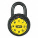 Combination Padlock 2 in Round Black