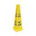 Safety Cone Yellow Plastic 35 in H