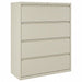 Lateral File Cabinet Putty 52-1/2 in H